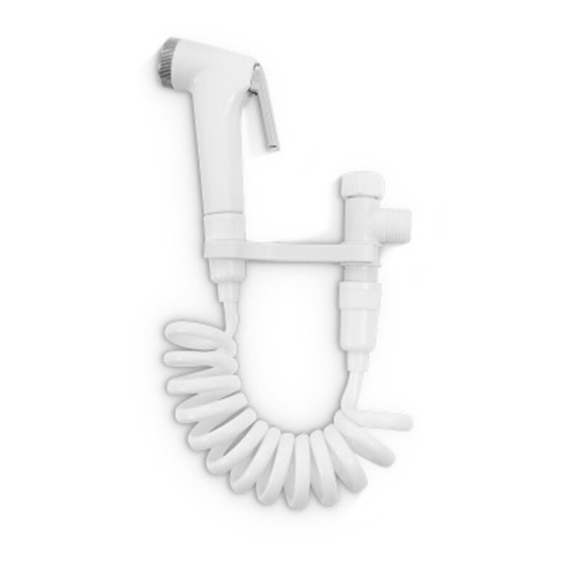 Badrum toalett shattaf adapter spray handhållen bidé duschhuvud flexibel slang: 5