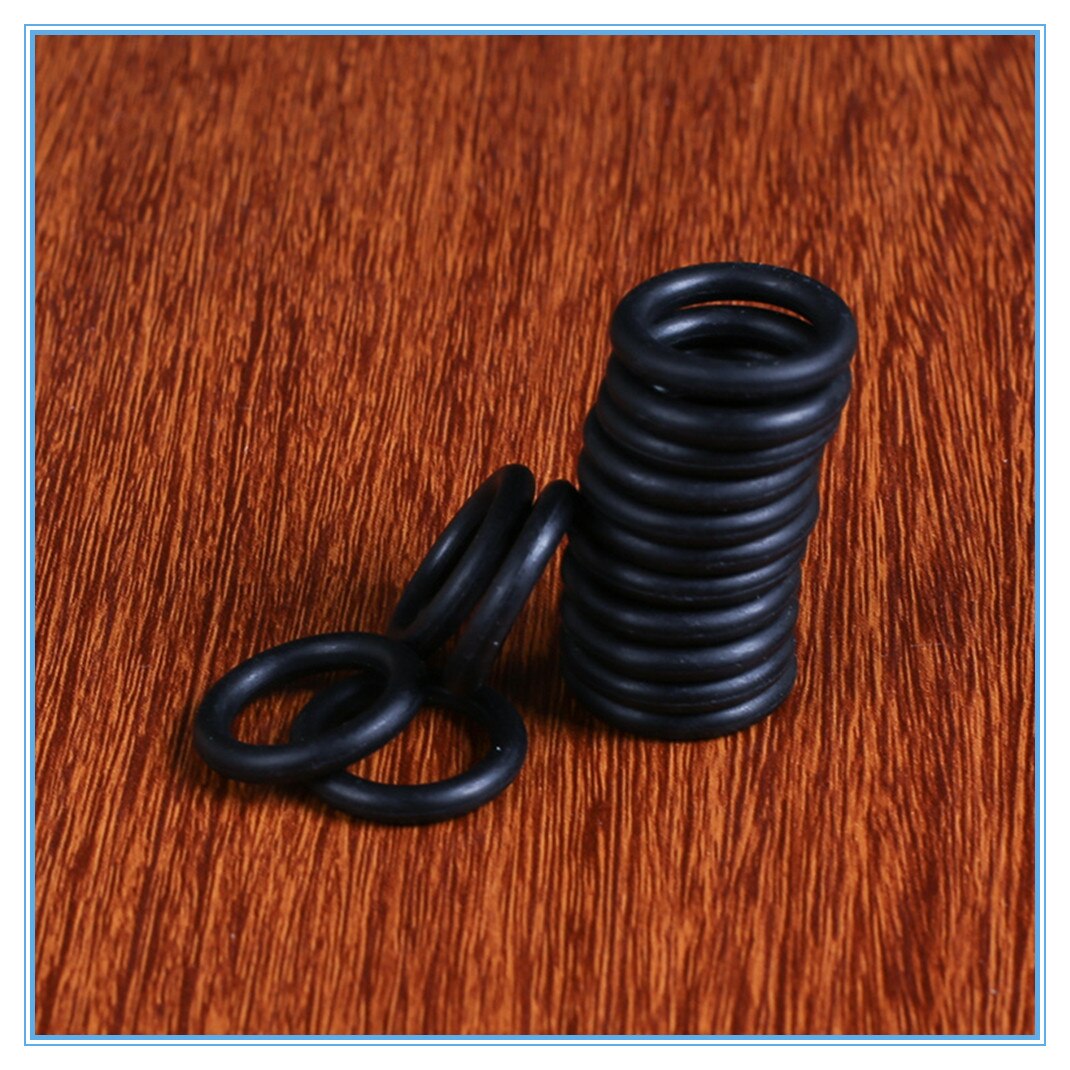 100 Stks Afdichting ring 1/2 ''Balck Rubber Silicon Pakking RO Water Filter Montage voor Waterleiding Buitendraad o-ring