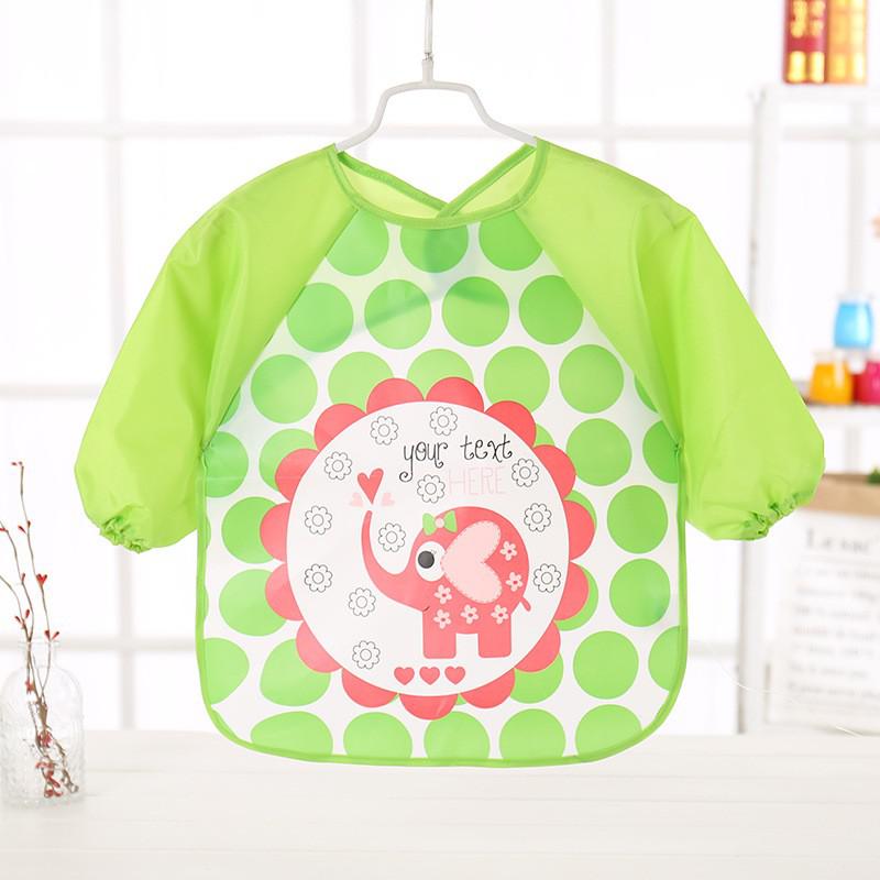 Baby Waterdichte Slabbetjes Waterdichte Lange Mouwen Sjaal Kids Kinderen Baby Peuter Voeden Tekening Leuke Cartoon Slabbetjes Baby Burp Doek: 09