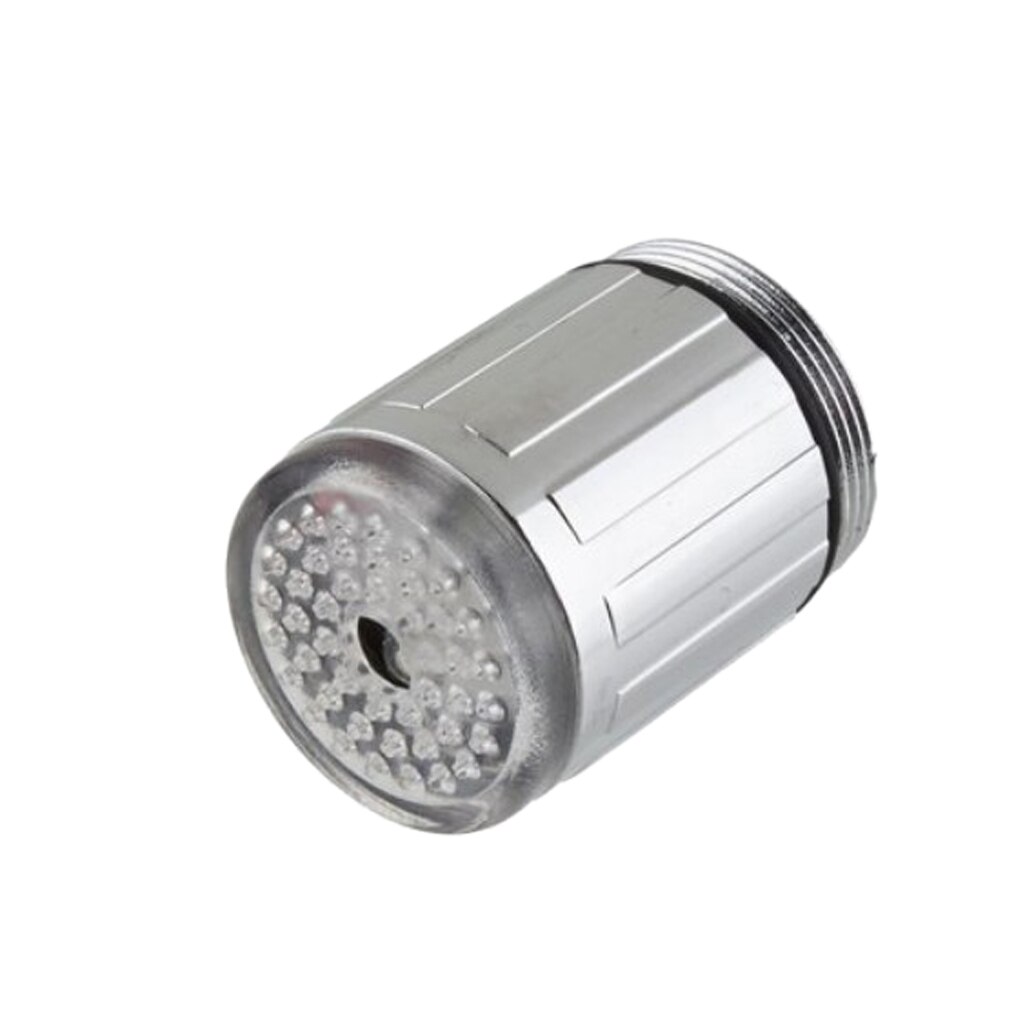 RGB Glow Automatic Temperature Sensor Shower LED Light Water Faucet Tap 3 Color Water Power Shower Tap