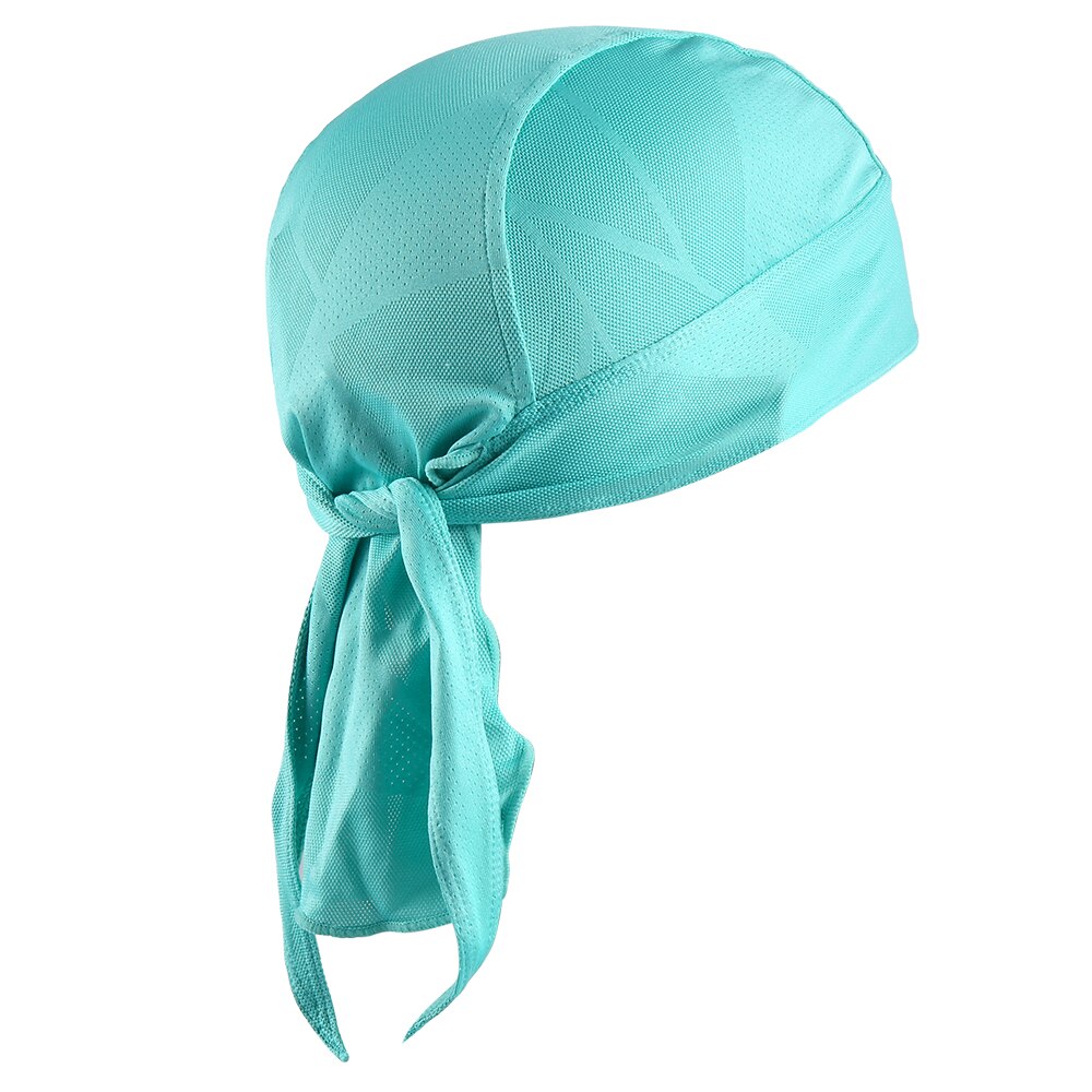 Chapeaux de Pirate pour hommes, casquette de vélo, bonnet de Sport réglable, cyclisme, chapeau d'équitation, écharpe, doublure, Bandana pour femmes: 06 Mars Green