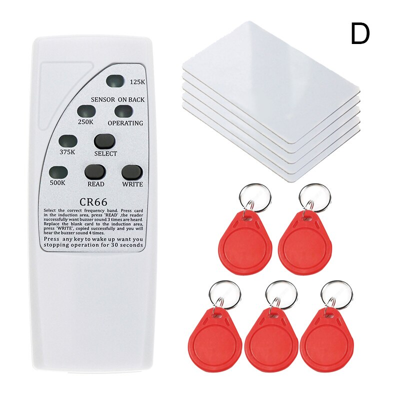 RFID ID Card Indicator Light With Copier Button Induction Portable Card Writer DQ: D