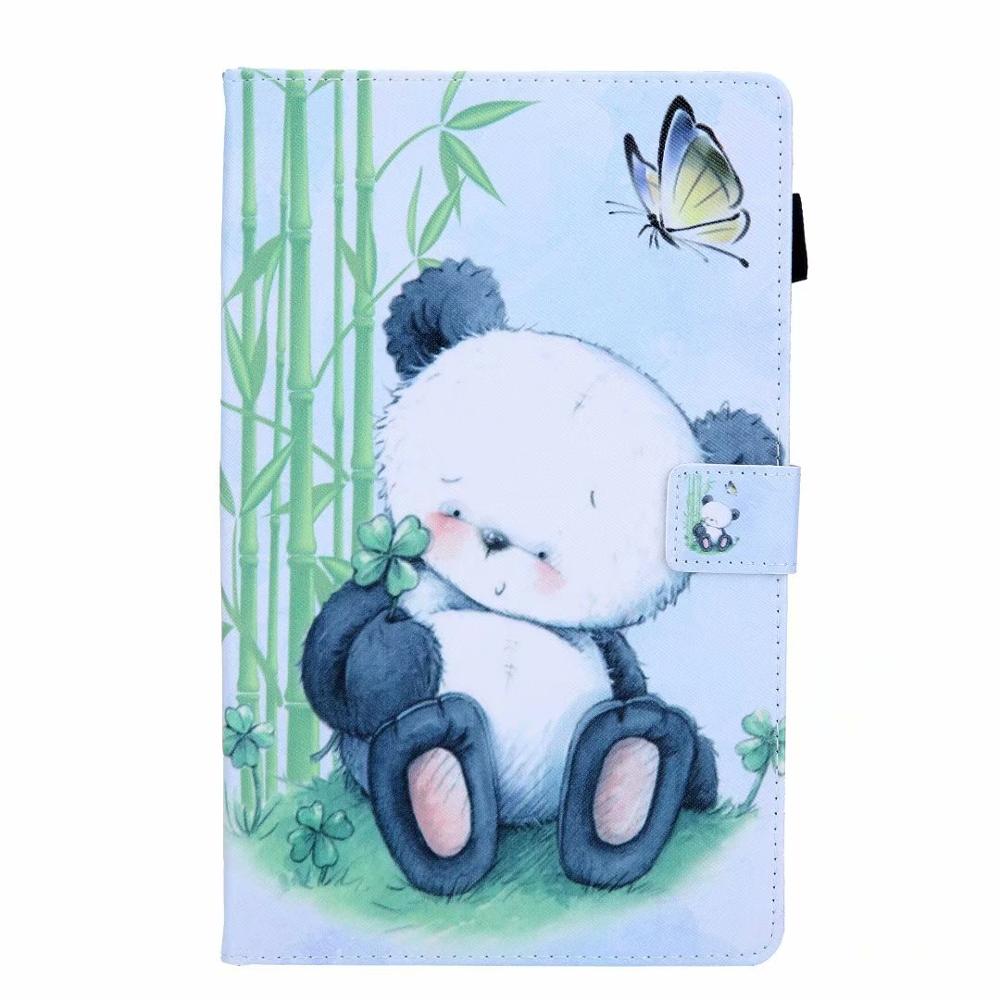 Unicorn Cute Leather Case For Samsung Tab A 8.0 SM-T290 SM-T295 Tablet Cover For Galaxy Tab A 8.0 Case Fundas: xiong mao