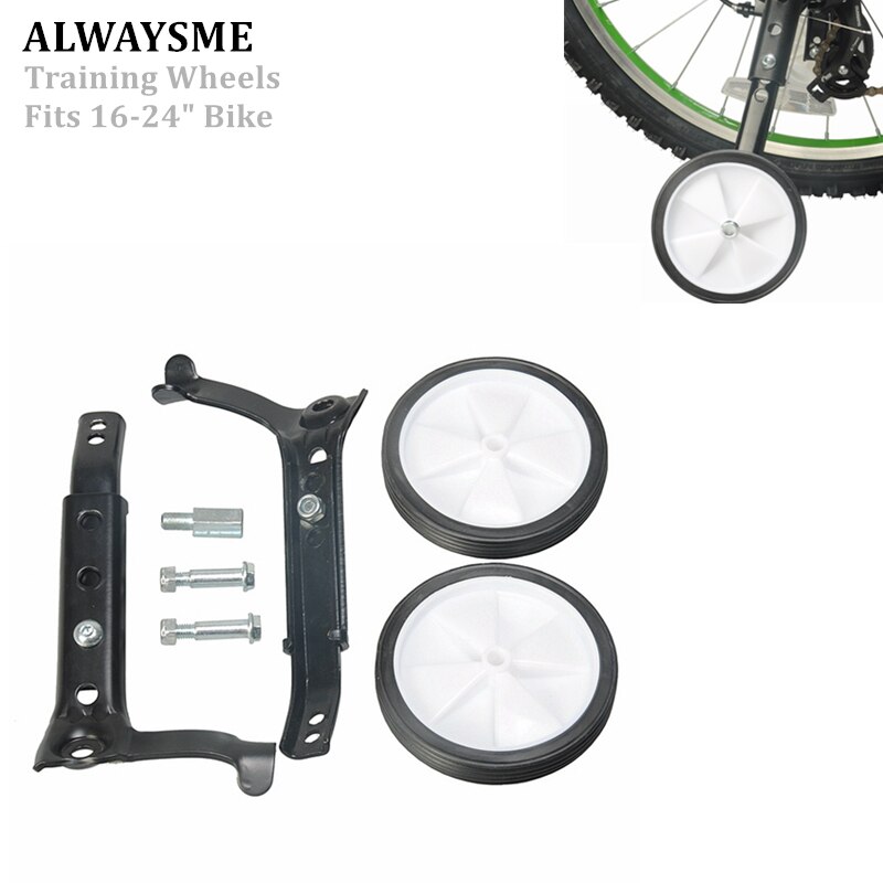 Zawsze 2szt.-Pakiet koła treningowe tylne koła stabilizatory rowerowe zamontowany zestaw robić rowerów 16 18 20 22 24 cali