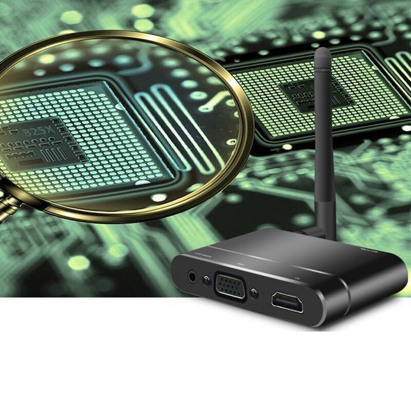 Wifi inalámbrico HD VGA AV HDMI adaptador de pantalla Miracast Airplay DLNA Sn espejo para iPhone XR teléfonos Android IOS