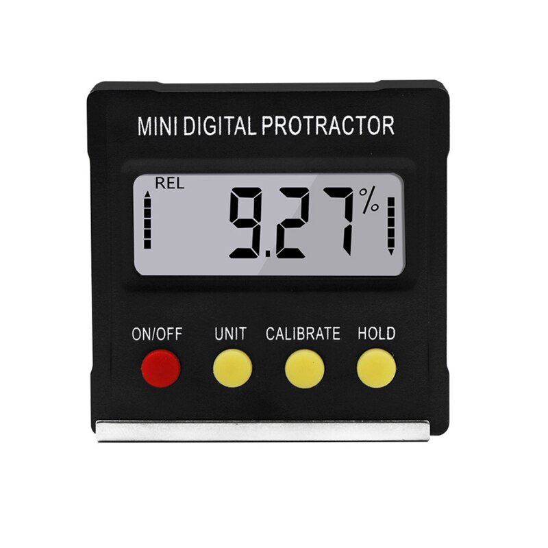 Goniometer Level Angle Measurement Angle Protractor Universal Bevel 360 Degree Electronic Digital Protractor inclinometer: ART-1