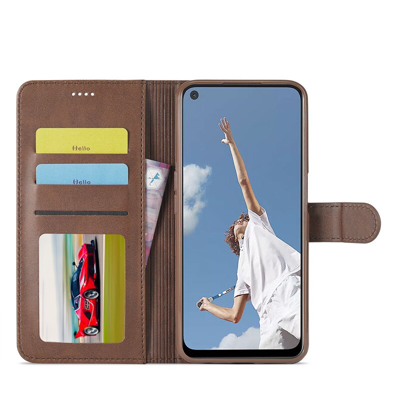 Telefoon Geval Voor Oppo A74 5G Case Lederen Vintage Telefoon Gevallen Op Oppo A74 5G Case Flip Magnetische wallet Cover Voor Oppo A74 5G Cover