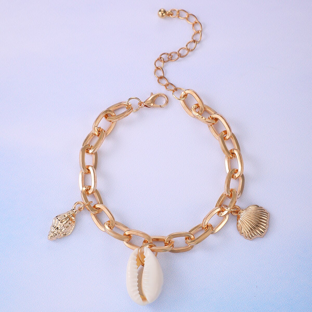 Docona 10 Styles Charm Pearl Butterfly Bracelet for Women Gothic Portrait Coin Colorful Dripping Oil Metal Bangle Jewelry: 16086