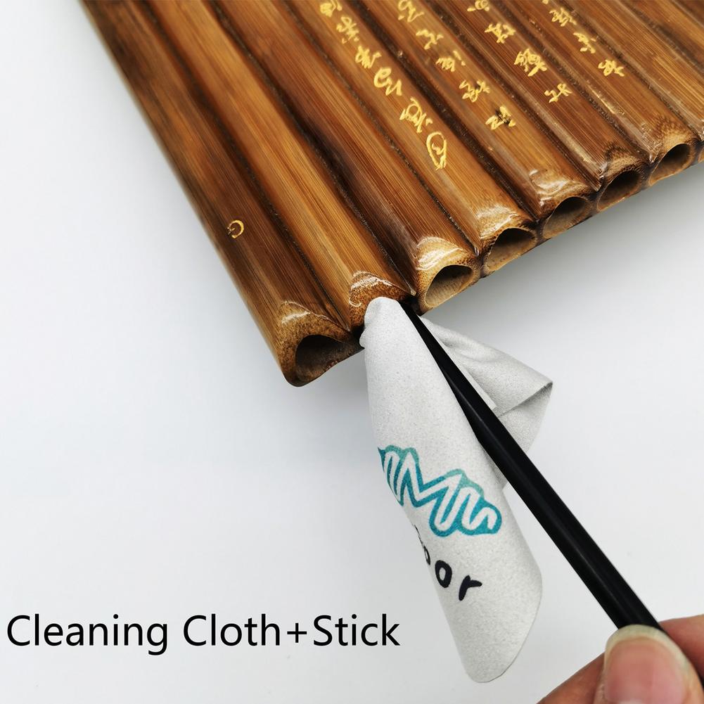 Pan Flute 15 Pipes Natural Bamboo Wind Instrument Panpipe G Key Flauta Xiao Handmade Flauta De Pan Folk Instrumentos Musicales #