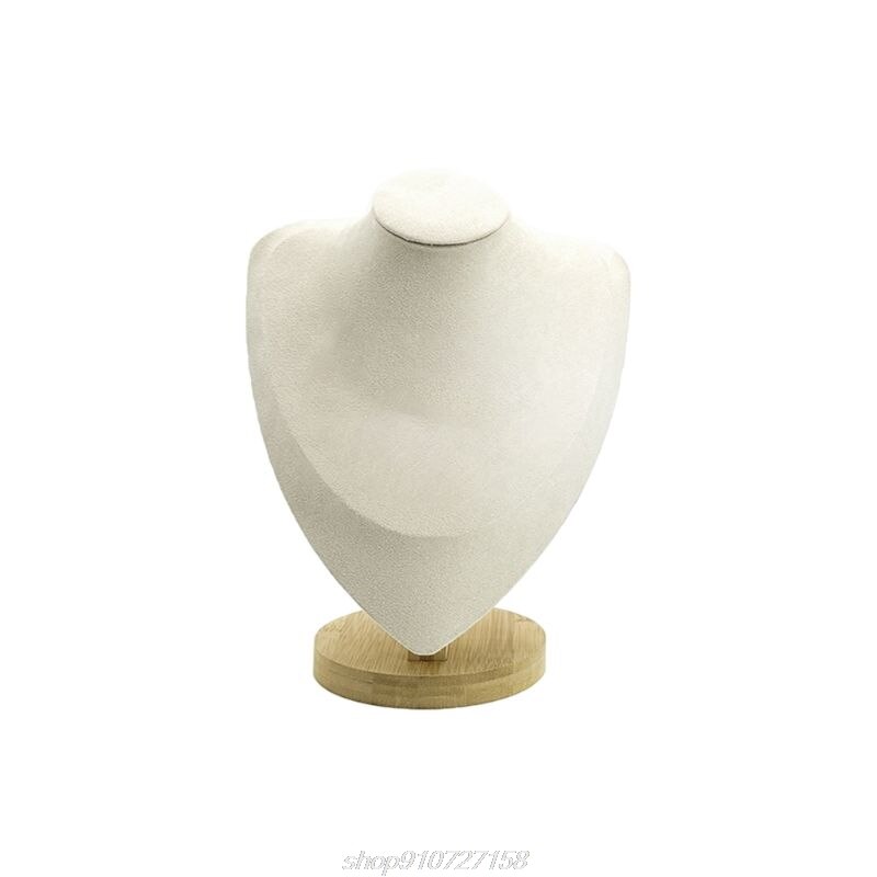 Display stativ mannequin portræt halskæde buste holder vindue dekorere smykker display udstyr  n13 20