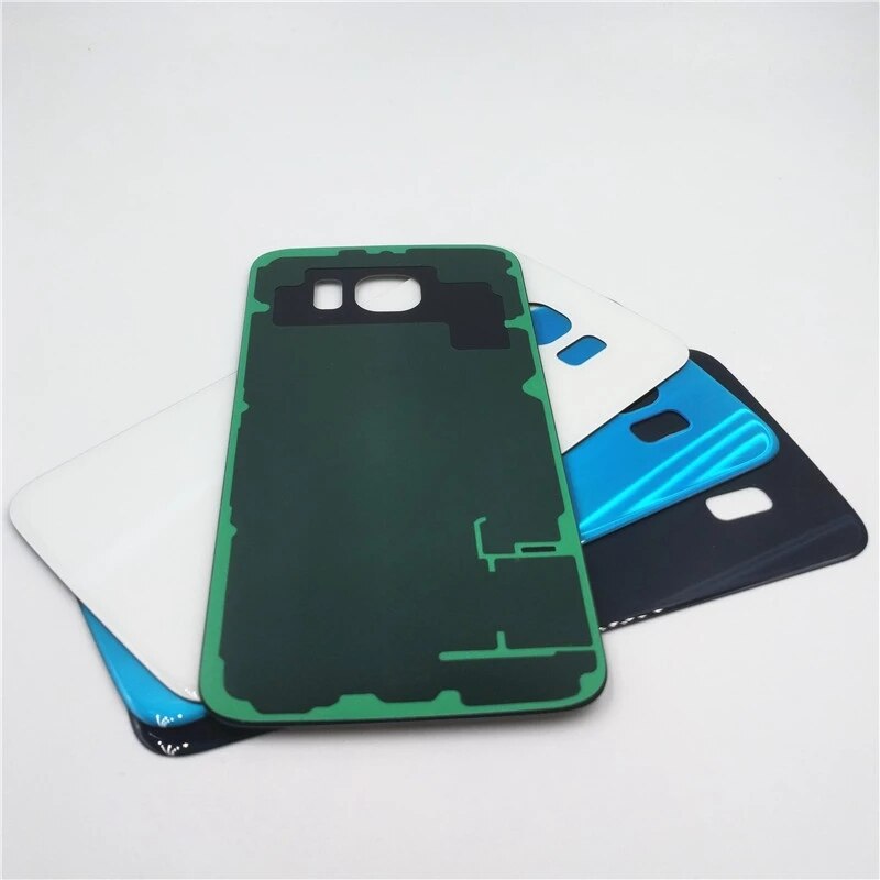 Battery Cover For Samsung Galaxy S6 G920 Back Cover G925 G928 S6 Edge S6 + S6Edge Plus Rear Glass Housing Door