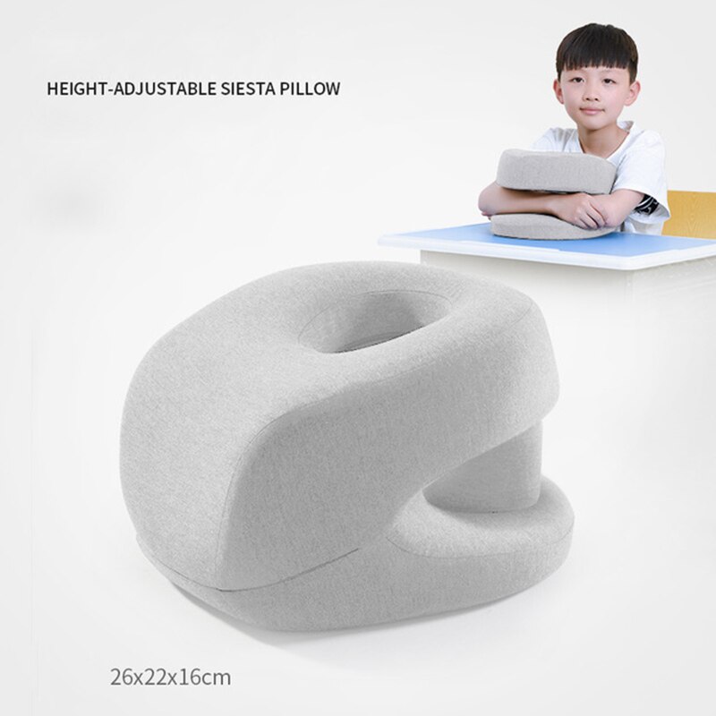 Memory Foam Nap Pillow For Travel Headrest Neck Support Cushions Office Rest Lunch Break Pillow Orthopedic Student Desk Sleeping: 2