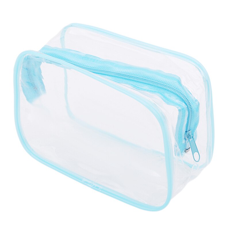 Bolsas de maquillaje pequeñas de PVC para mujer, neceser de viaje transparente, bolsa de lavado, estuche de almacenamiento de belleza, bolsa de aseo: 796358