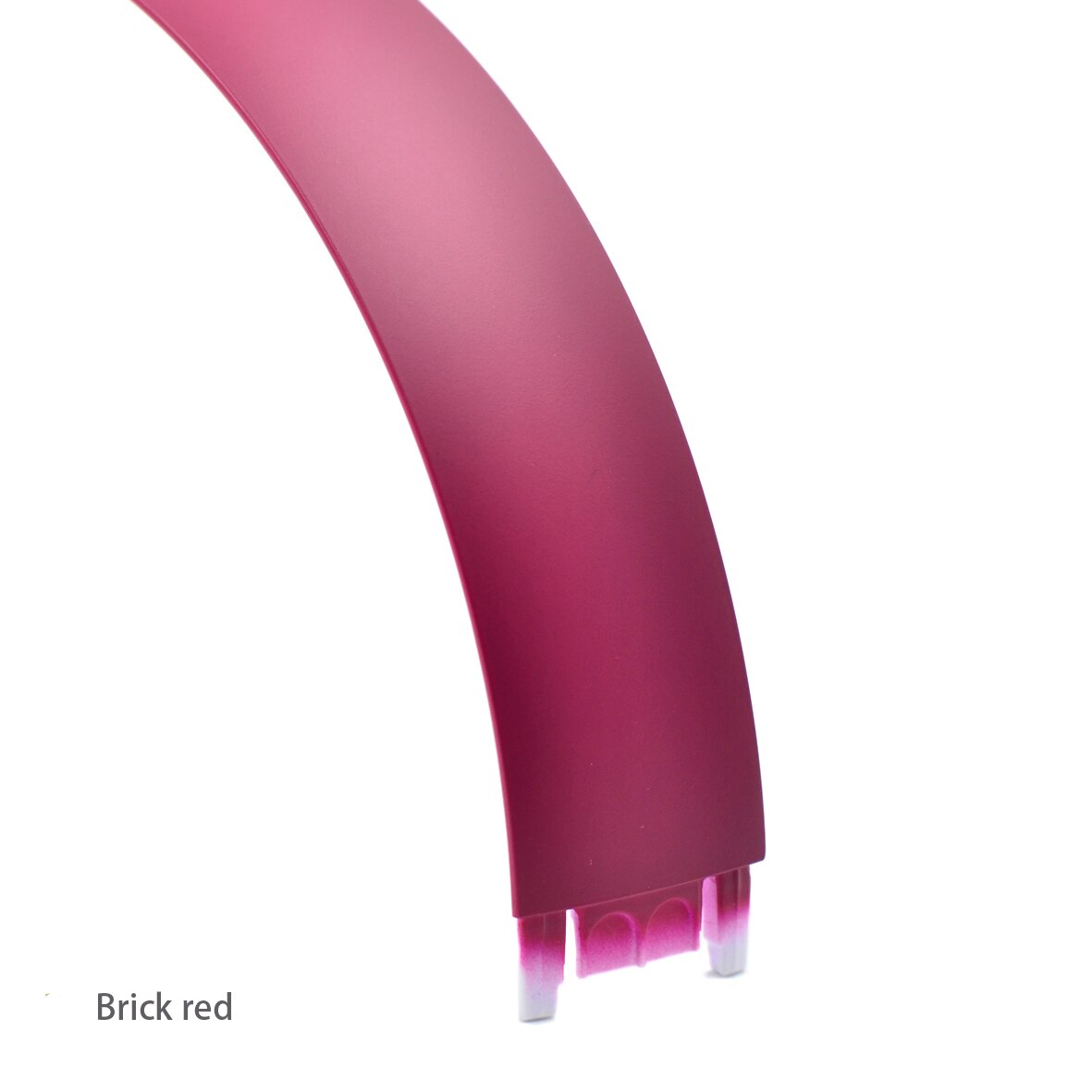 Defean 14 Color Replacement Headband Head Band plastic hoops For Beats solo3 solo 3.0 wired / solo3 wireless Headphone: Brick red