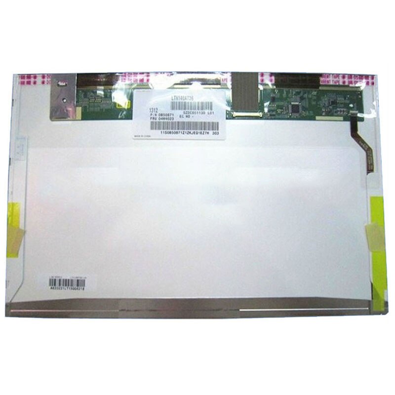 14'' laptop lcd screen LTN140AT16 LTN140AT07 LTN140AT26 LTN140AT02 LTN140AT04 LTN140AT22 LP140WH4 HT140WXB-100 B140XW01 panel