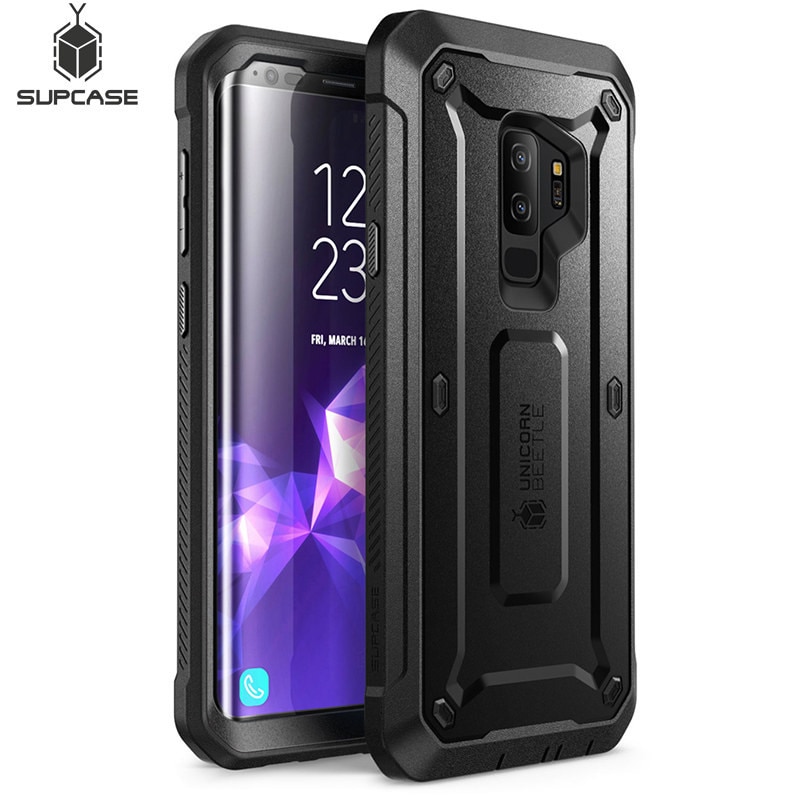 Supcase Voor Samsung S9 Case Ub Pro Full-Body Robuuste Holster Cover Met Ingebouwde Screen Protector Case voor Samsung Galaxy S9