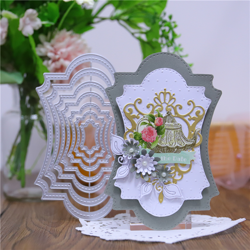 InLoveArts 18pcs Various Flowers Metal Cutting Dies Flower Dies Scrapbooking Natal Fustelle Die Cut Photo Album