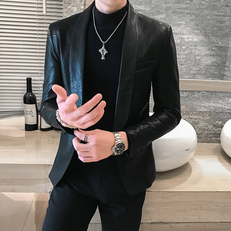 G2WAICA slim fit Lamev | Gipsy Lederen jas