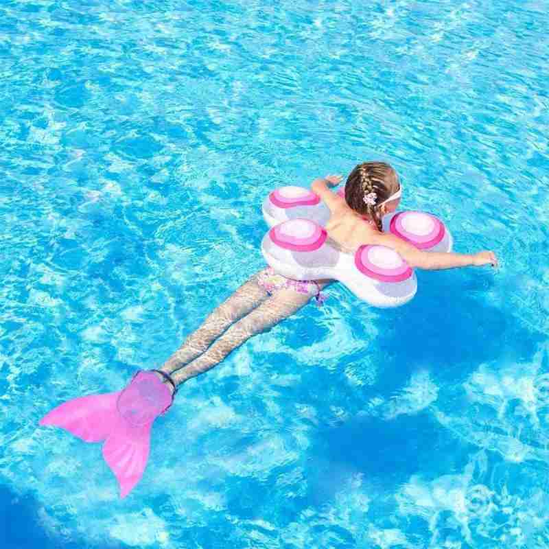 Leuke Kids Vinnen Water Sport Training Voet Staart Kinderen Zwemmen Fin Duiken Voet Flippers Water Sport Training Schoenen Voeten