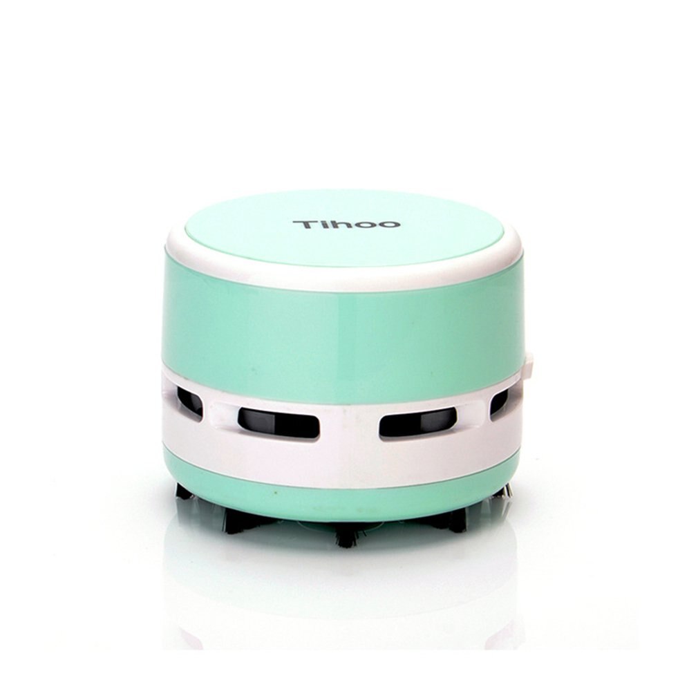 Mini Vacuum Cleaner Car Home Office Desktop Vacuum Cleaner Spiral Blade Nylon Brush High Temperature Resistant: JT1007402