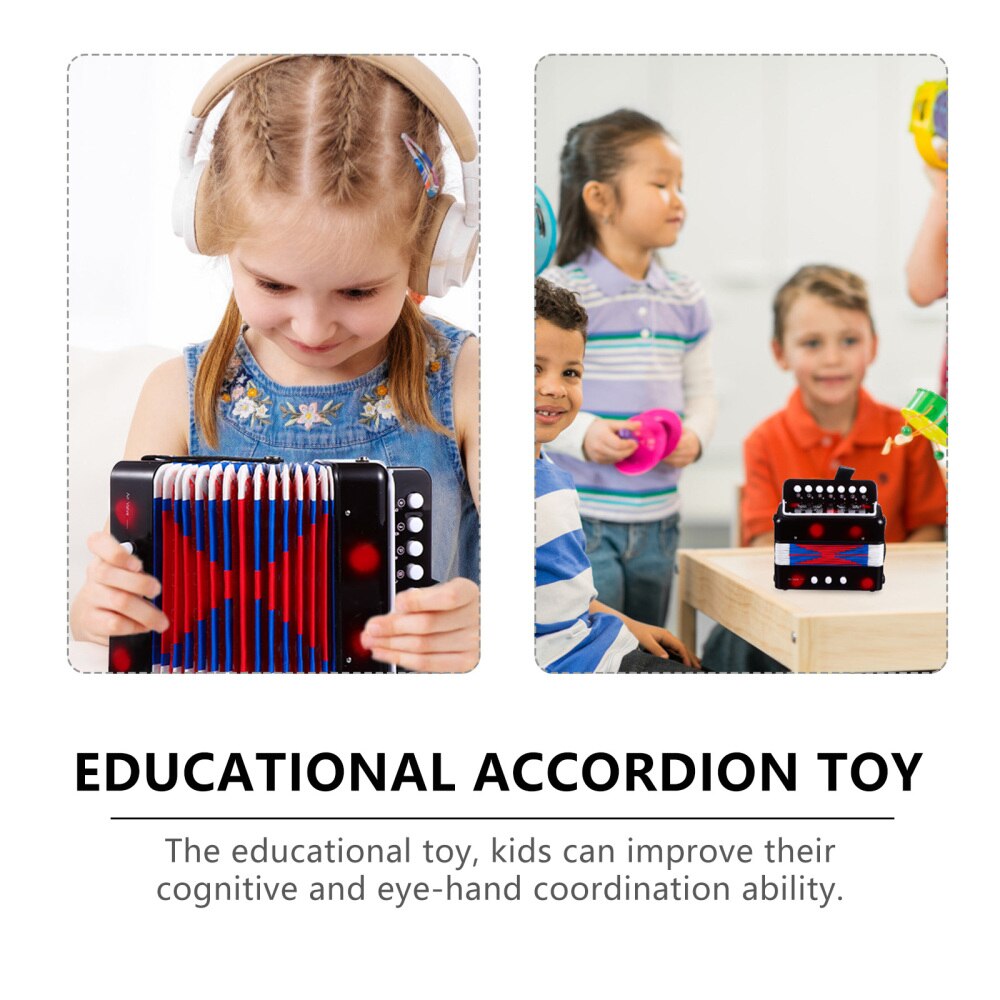 Mini Accordion Educational Children Musical Instrument
