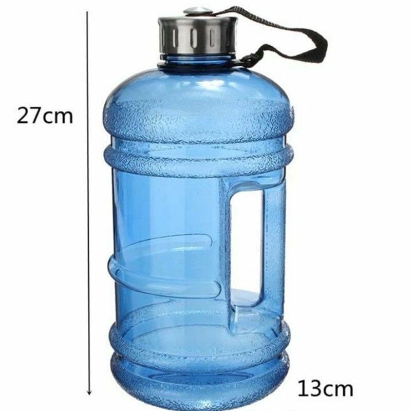 Water Bottle 2.2L Plastic Drinkware Tour Outdoor Sport School Novelty Shape Proof Seal Gourde Climbing Water Bottles