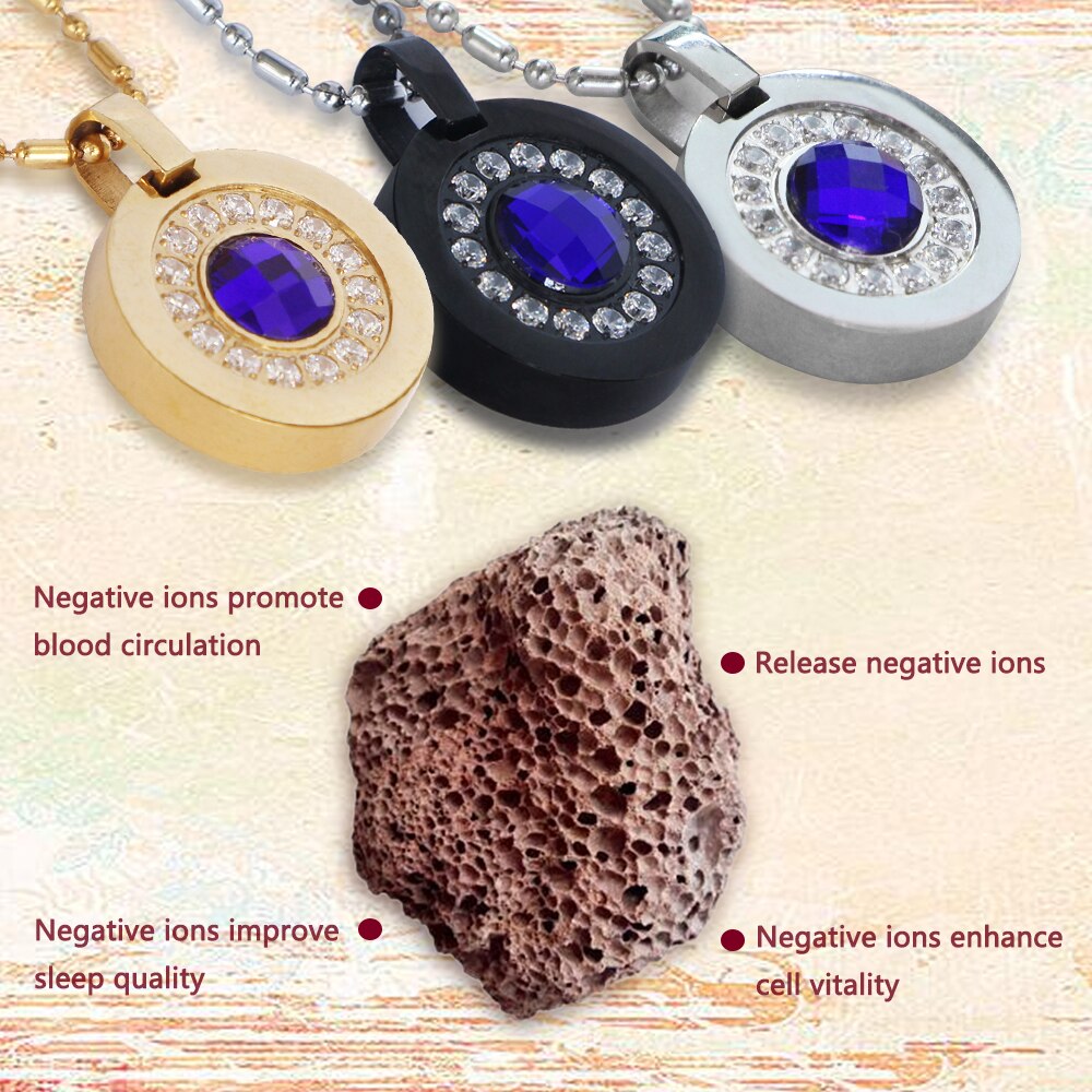 ARADOO Magnetic Health Energy Anti-Radiation Strengthen Immunity Stay Slim Improve Skin Magnet Pendant Necklace