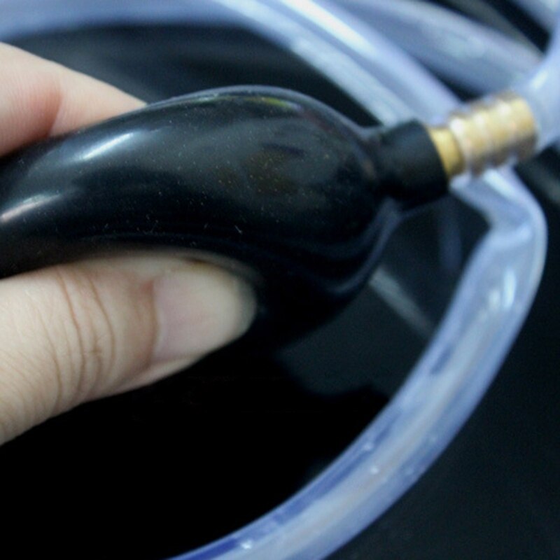 Bil drivstoff gass pumpe pvc rør vann olje overføring pumpe bensin væske manuell pumpe sifon drivstoff sparer biltilbehør