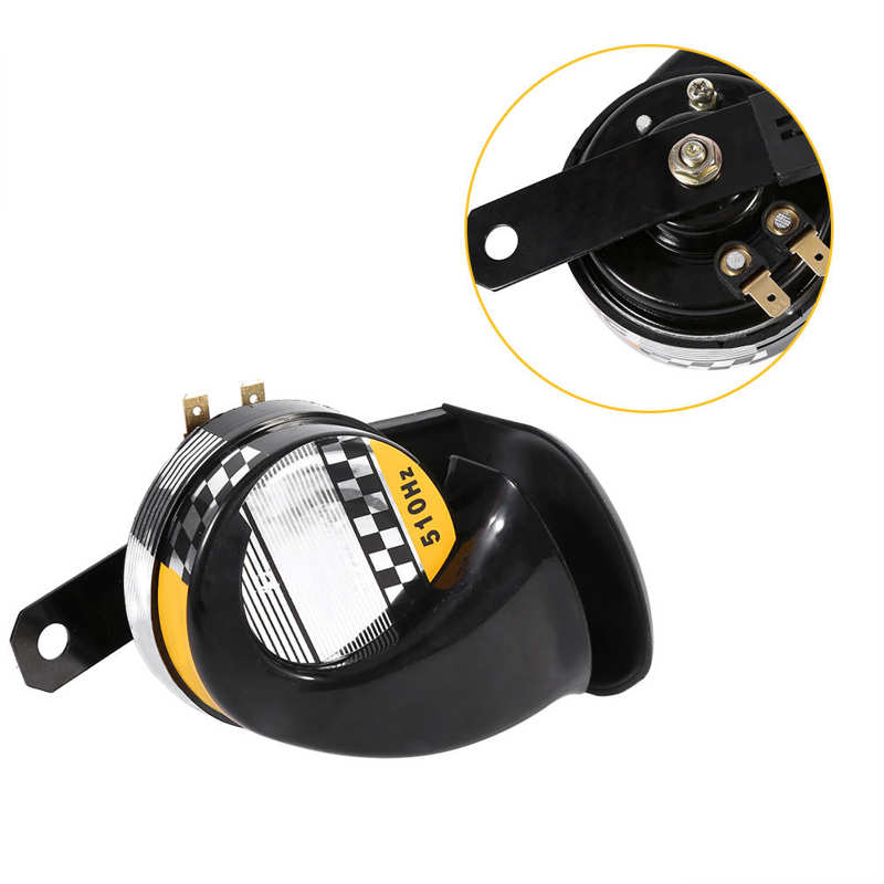 Universal- Mini Laute Elektronische Schnecke Horn Für Motorrad Lauter Stimme Lautsprecher 12V 510HZ