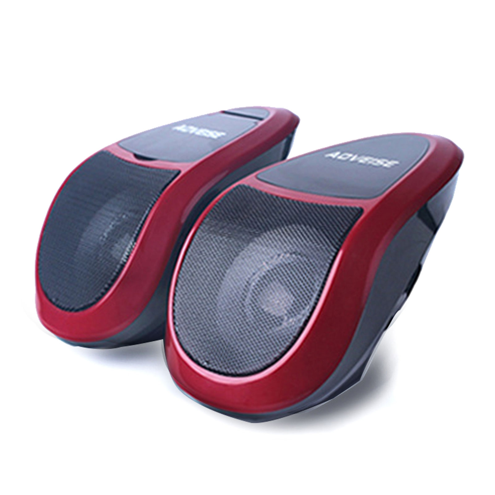 Bluetooth Music Audio Versterker Waterdicht Professionele Stereo Scooter U Disk Motorfiets Speaker Fm Radio MP3 Speler Boosted: Red