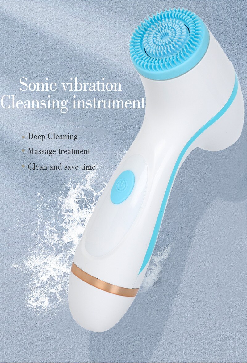 Electric Multifunctional Waterproof Face Washing Instrument Pore Cleaner High Multifunctional Tools#g30