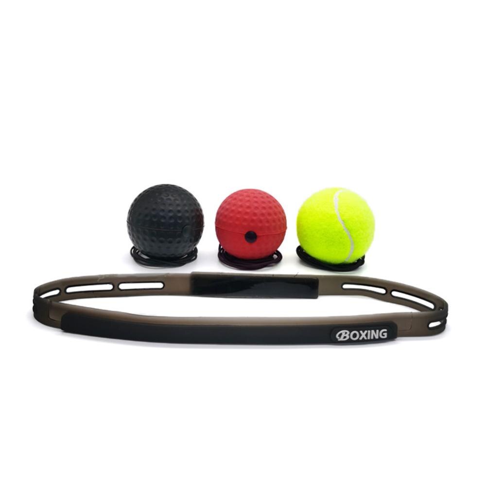 Exercise Equipment Accessories Kick Boxing Reflex Ball Head Band Fighting Speed Training Punch Ball Muay Tai MMA Training Indoor