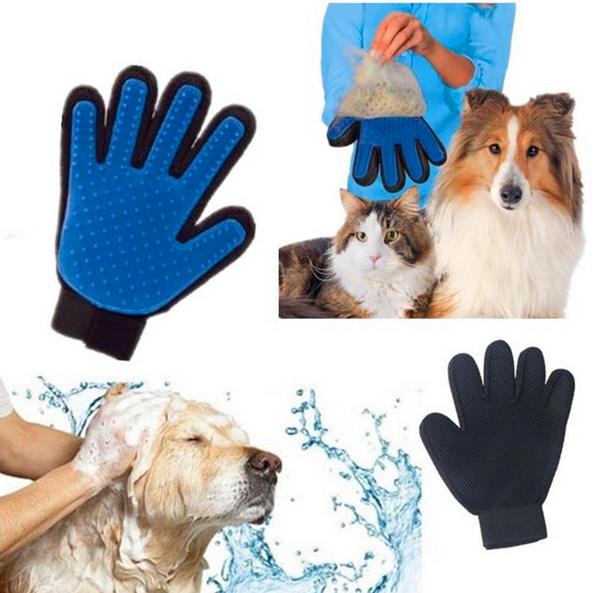 Handschoen Voor Katten Kat Grooming Hond Haar Deshedding Borstel Kam Handschoen Voor Hond Vinger Reiniging Massage Handschoen Voor dier