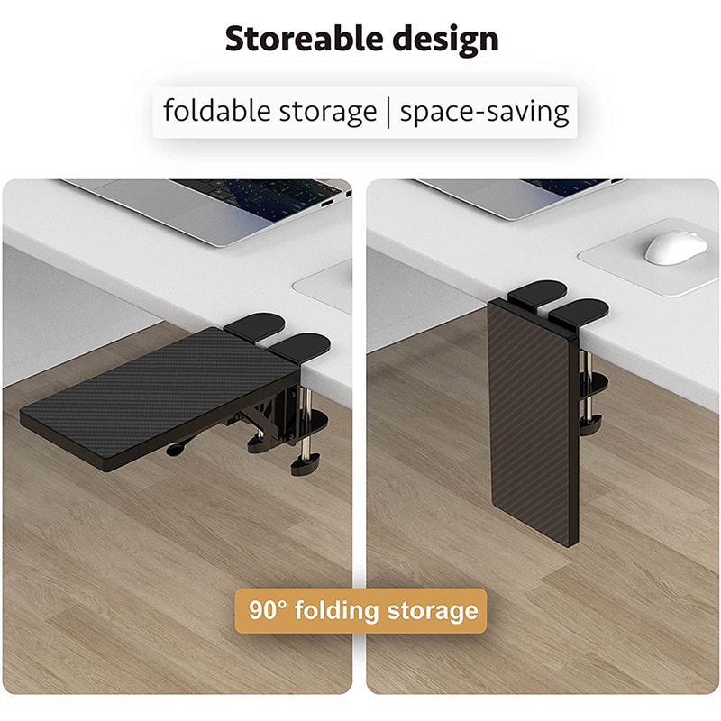 Computer Arm Support Desk Armrest Sturdy Mouse Arm Support Computer Desktop Extender For Home And Office