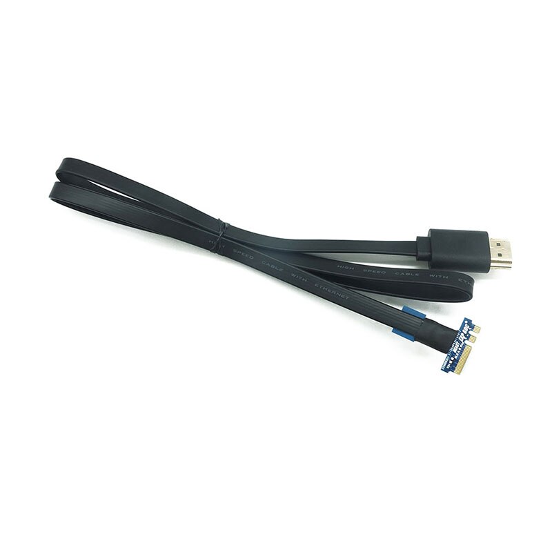 Ngff m.2 uma chave para adaptador de cabo hdmi para mini pci-e versão exp gdc adaptador de placa gráfica para portátil