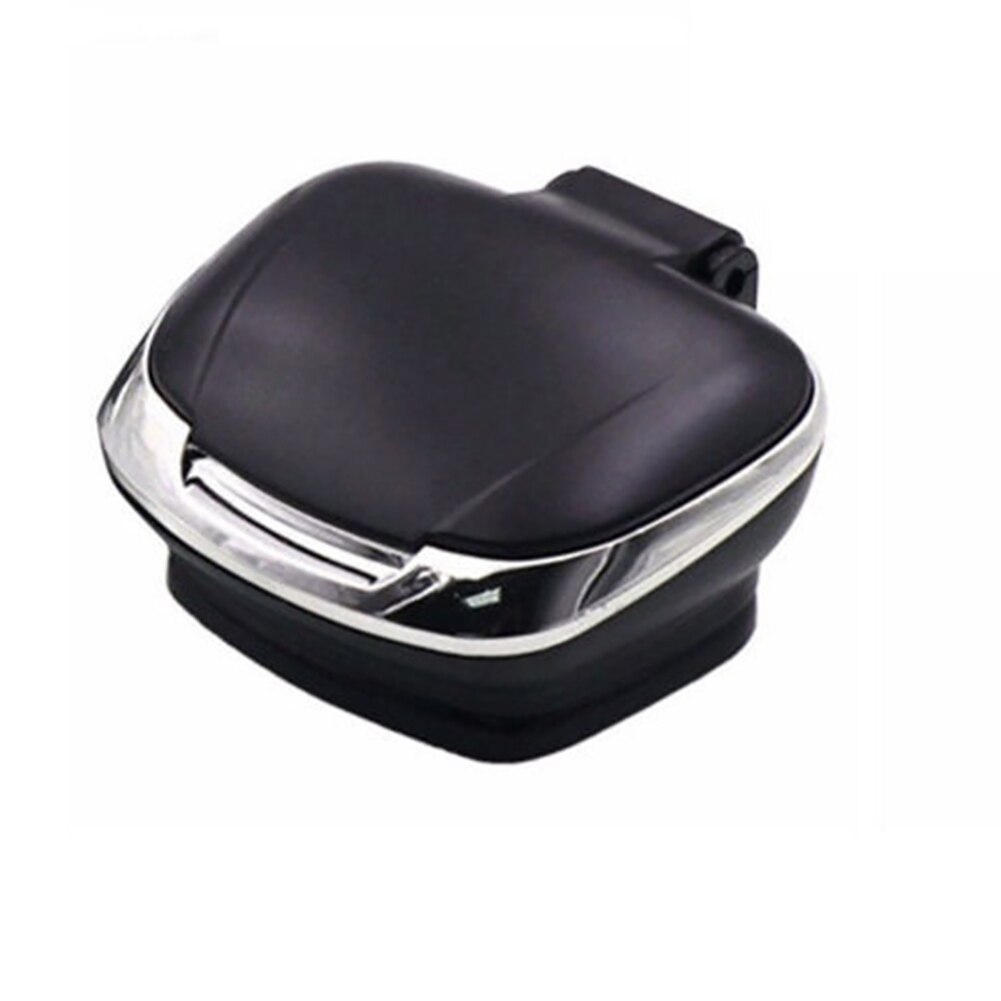 Cendrier universel chargeur USB avec indicateur LED, fournitures d'intérieur de voiture: Black