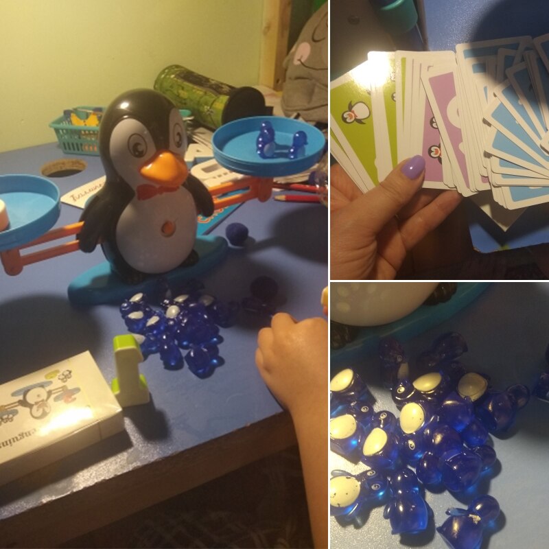 Montessori Matematica Partita Giocattolo Gioco Da Tavolo Scimmia Puppy Bilanciamento Bilancia Numero di Bilanciamento del Gioco Del Bambino di Apprendimento Educativo di Aggiungere e Sottrarre