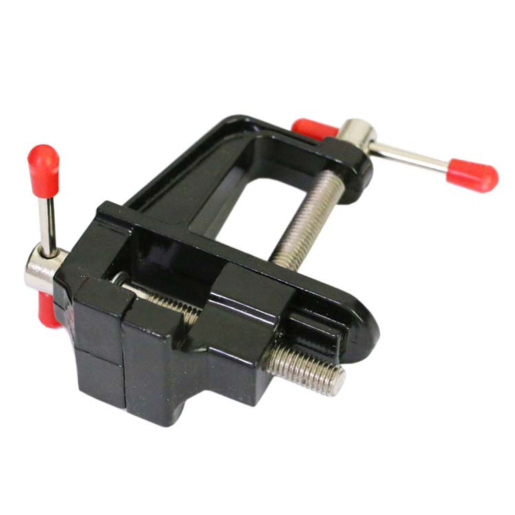 Aluminum Alloy Table Vise Swivel Lock Clamp Locksmith Clip Parts Screw Bench for DIY Jewellery Craft mould Fixed Repair Tool