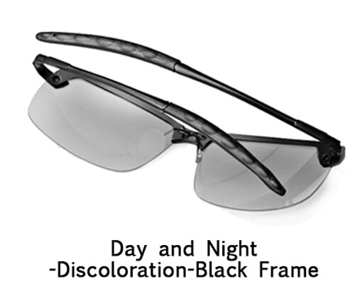 Ugooca bilkørselsbriller nattesyn beskyttelsesbriller solbriller nattesyn drivere briller: E