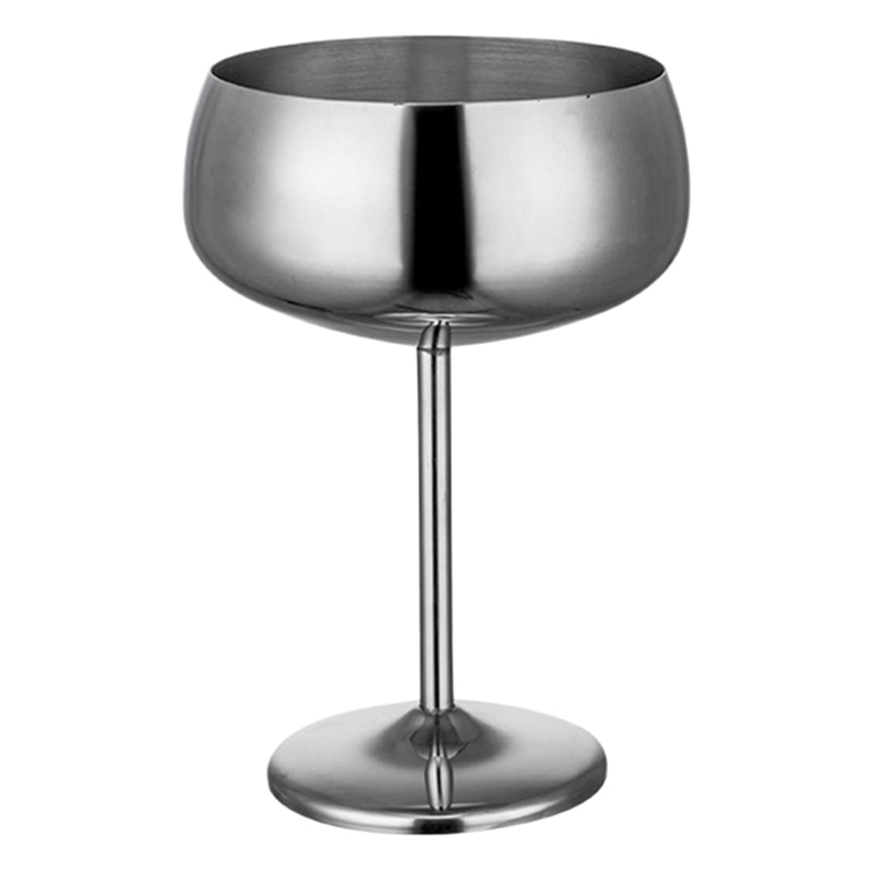 1 stk luksus 304 rustfritt stål cocktailglass cocktail juice drikke champagne beger fest barutstyr kjøkkenverktøy