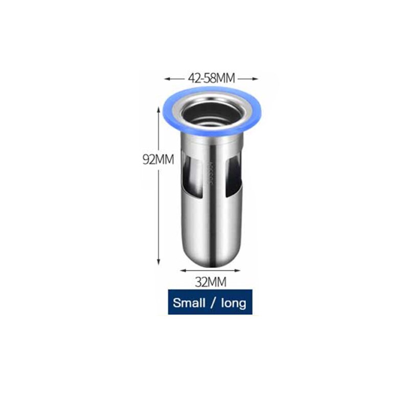 1 Pcs 304 Rvs Met Rubberen Ring Riool Deodorant Af... – Grandado