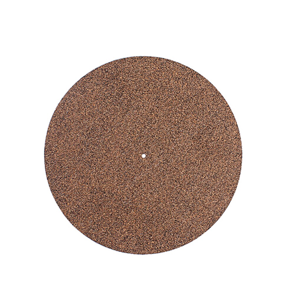 Cork Rubber Turntable Platter Mat Anti-Static Vinyl Record Players Slipmat: Default Title