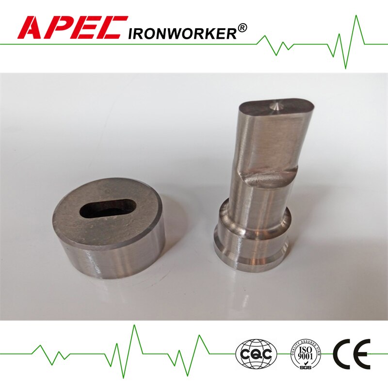 APEC Hydraulic Ironworker Punch Die-Round/Oblong Hole Punching