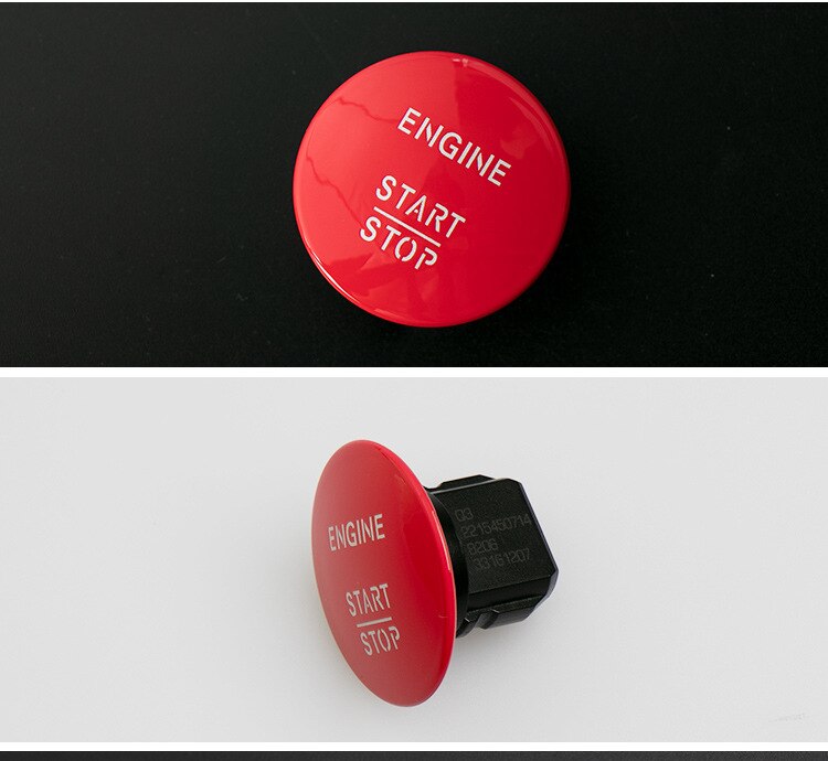 5x start-stop-drukknop motorcontactschakelaar voor mercedes-benz  w204 w205 w212 w164 w166 w221