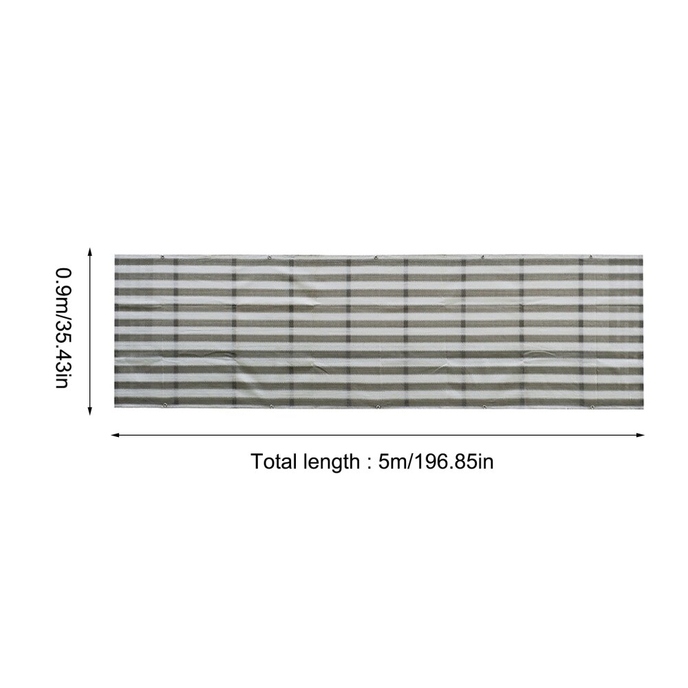 Safety Net Cover Terrace Sun Protection Waterproof Sunshade Canopy Rectangle Awning Mesh Surface Balcony Garden Camping Picnic