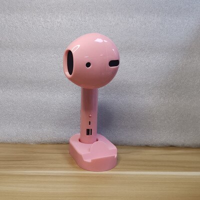 Giant earphone speaker, Bluetooth speaker, wireless portable speaker with basic Bluetooth mode, support FM radio microphone: Pink