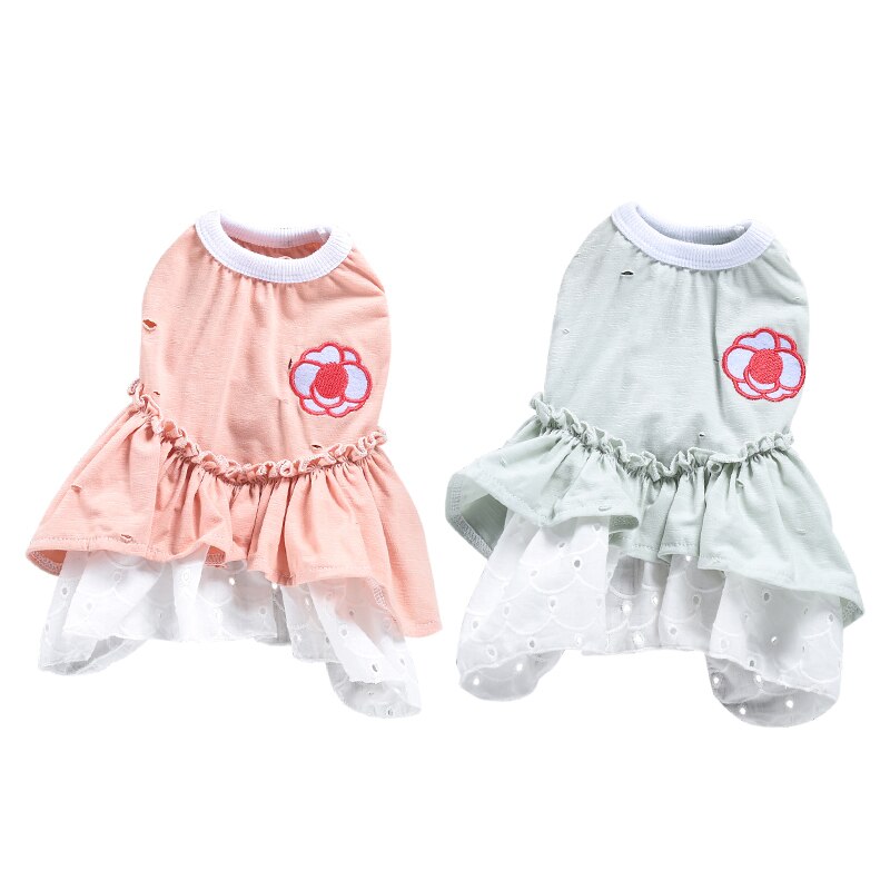 Ropa de perro divertida Floral Rosa Cool Pet Dog traje cachorro recién llegado Pitbull pequeño Animal gato lindo abrigo femenino productos