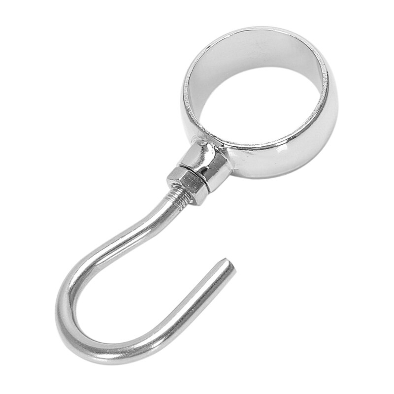 Garderobe 25mm dia rør stang justerbar tøj knage bøjler 10 stk