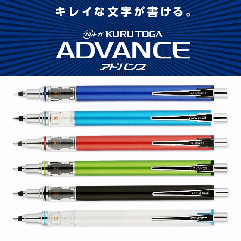 1Pcs Uni M5-559 Vulpotlood Automatische Draaien Kuru Toga Student Schrijven Continue Lood 2x Speed Rotaties 0.5Mm