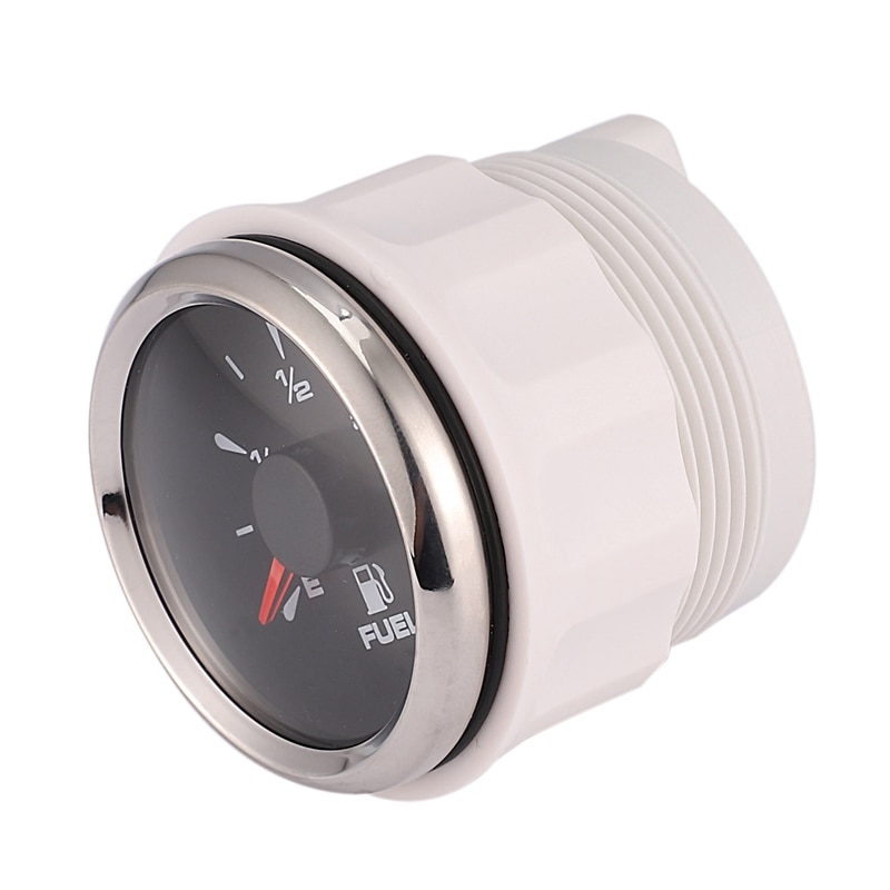 Brændstofniveaumåler båd/marine brændstoftank niveaumåler 12/24v 52mm 240-33 ohm marine instrument